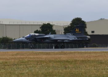 Suedia ridică avioane Gripen pentru interceptări la Marea Baltică
