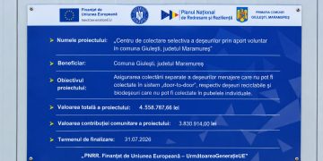 LUCRĂRILE LA CENTRUL DE APORT VOLUNTAR AL COMUNEI GIULEȘTI, MARAMUREȘ, AU FOST FINALIZATE